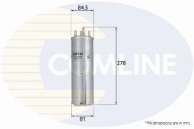 Comline EFF149 - FILTRO DE COMBUSTIBLE