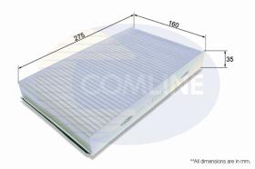 Comline EKF128 - FILTRO DE HABITáCULO