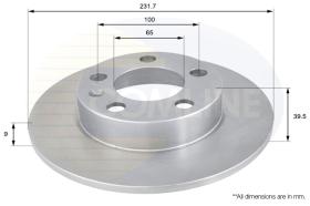 Comline ADC1414 - DISCO DE FRENO