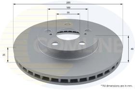 Comline ADC01148V - DISCO DE FRENO