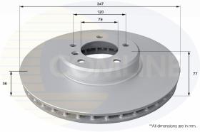 Comline ADC1747V - DISCO DE FRENO