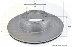 Comline ADC1841V - DISCO DE FRENO