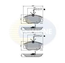 Comline CBP11001 - PASTILLA DE FRENO