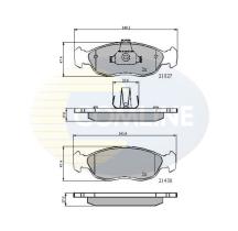 Comline CBP0570 - PASTILLA DE FRENO