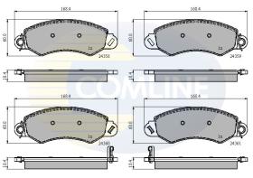 Comline CBP31544 - PASTILLA DE FRENO