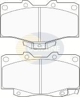 Comline CBP3333 - PASTILLA DE FRENO