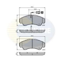 Comline CBP11041 - PASTILLA DE FRENO