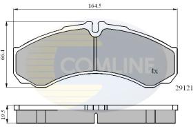 Comline CBP0931 - PASTILLA DE FRENO