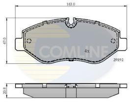 Comline CBP01555 - PASTILLA DE FRENO