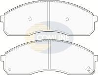 Comline CBP3968 - PASTILLA DE FRENO