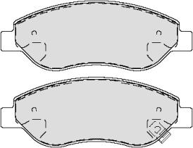 Comline CBP31638 - PASTILLA DE FRENO