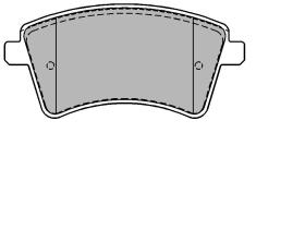 Comline CBP01707 - PASTILLA DE FRENO