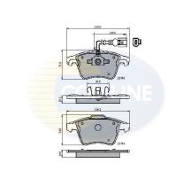 Comline CBP11311 - PASTILLA DE FRENO