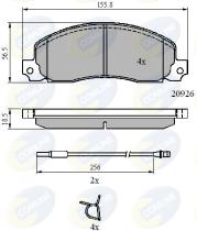 Comline CBP21048 - PASTILLA DE FRENO