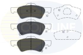 Comline CBP31163 - PASTILLA DE FRENO