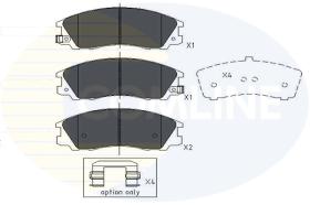 Comline CBP31291 - PASTILLA DE FRENO