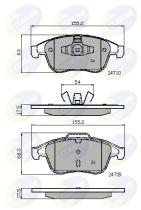 Comline CBP02001 - PASTILLA DE FRENO