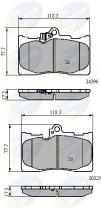 Comline CBP31605 - PASTILLA DE FRENO