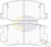 Comline CBP3744 - PASTILLA DE FRENO