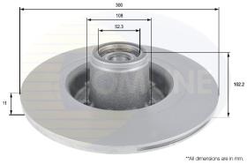 Comline ADC3020 - DISCO DE FRENO