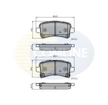 Comline CBP31795 - PASTILLA DE FRENO