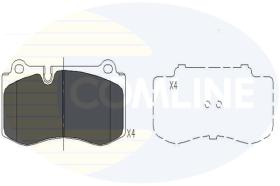 Comline CBP06020 - PASTILLA DE FRENO