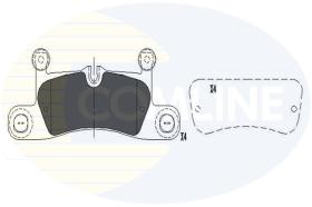 Comline CBP06048 - PASTILLA DE FRENO