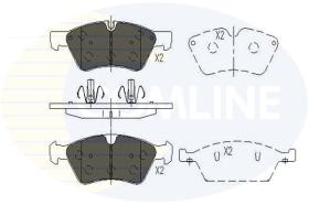 Comline CBP06060 - PASTILLA DE FRENO