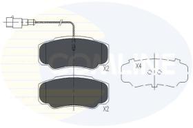 Comline CBP16032 - PASTILLA DE FRENO