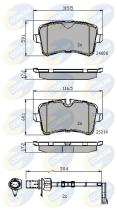 Comline CBP22121 - PASTILLA DE FRENO