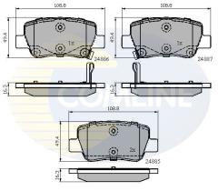 Comline CBP32026 - PASTILLA DE FRENO