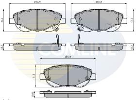 Comline CBP32035 - PASTILLA DE FRENO