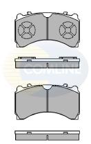 Comline CBP9081K - PASTILLA DE FRENO