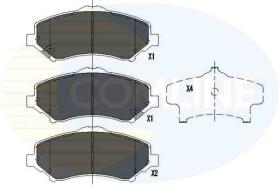 Comline CBP36066 - PASTILLA DE FRENO