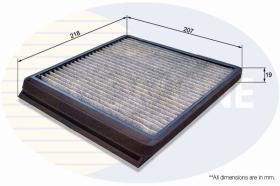 Comline EKF136A - FILTRO DE HABITáCULO