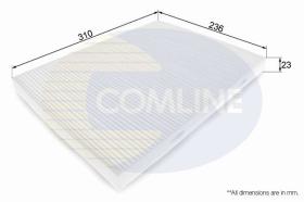 Comline EKF291 - FILTRO DE HABITáCULO