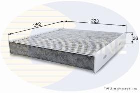 Comline EKF332A - FILTRO DE HABITáCULO