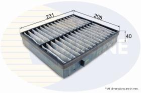 Comline EKF347A - FILTRO DE HABITáCULO