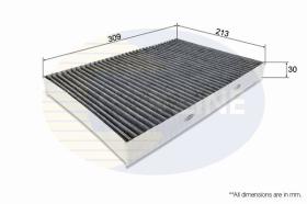 Comline EKF353A - FILTRO DE HABITáCULO