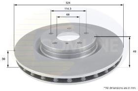 Comline ADC0279V - DISCO DE FRENO