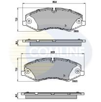 Comline CBP02030 - PASTILLA DE FRENO