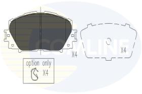 Comline CBP06014 - PASTILLA DE FRENO