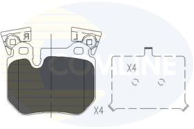 Comline CBP06023 - PASTILLA DE FRENO