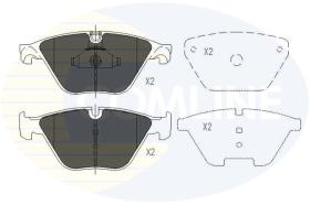 Comline CBP06075 - PASTILLA DE FRENO