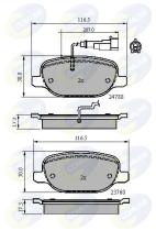 Comline CBP11769 - PASTILLA DE FRENO