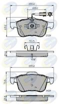 Comline CBP12118 - PASTILLA DE FRENO