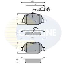 Comline CBP16013 - PASTILLA DE FRENO