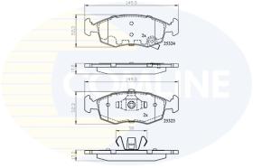 Comline CBP32104 - PASTILLA DE FRENO