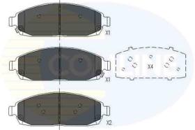 Comline CBP36028 - PASTILLA DE FRENO