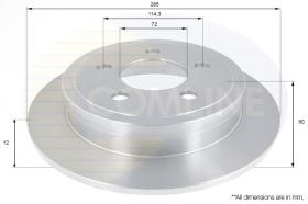 Comline ADC2326 - DISCO DE FRENO